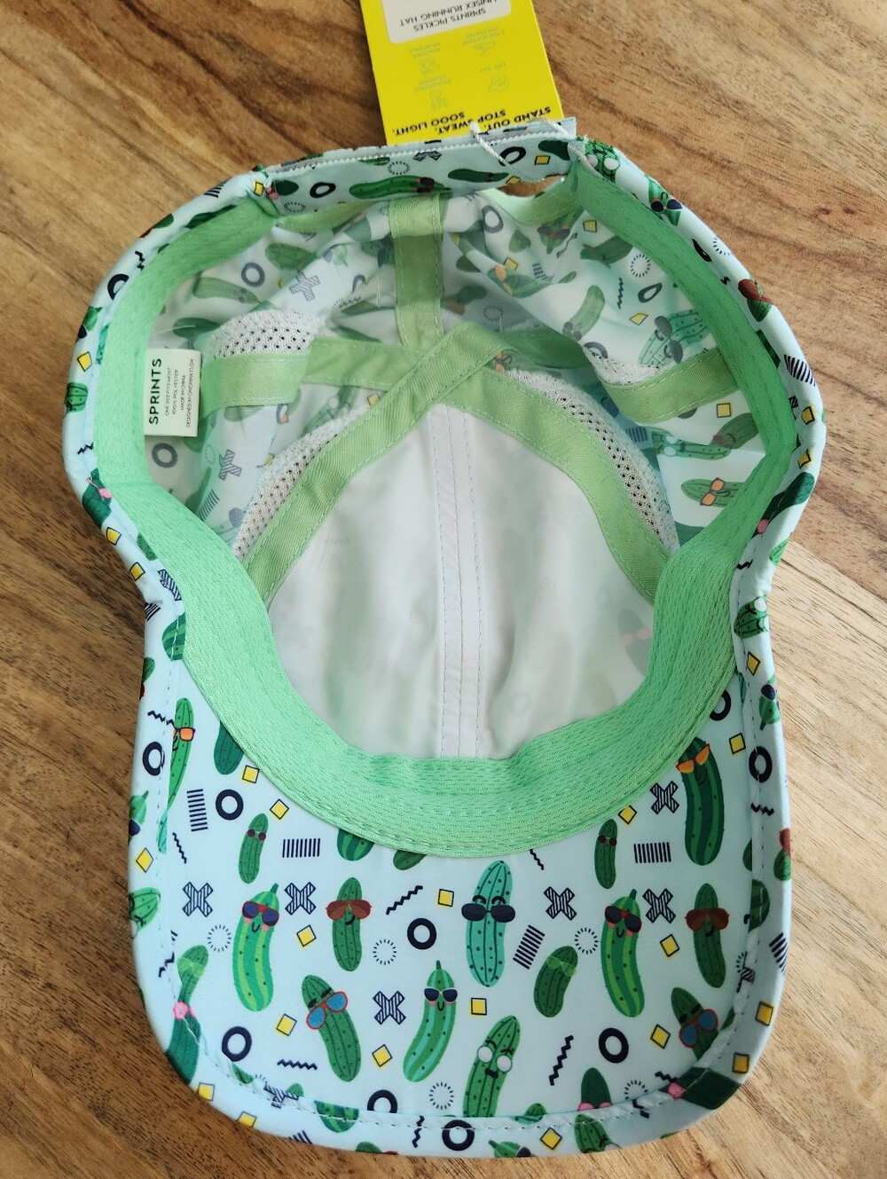 Sprints Pickles Unisex Running Baseball Hat - NWT - Picture 9 of 11